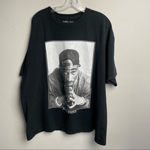 Poetic Justice Tupac T-shirt Size 3X - Picture 2 of 6